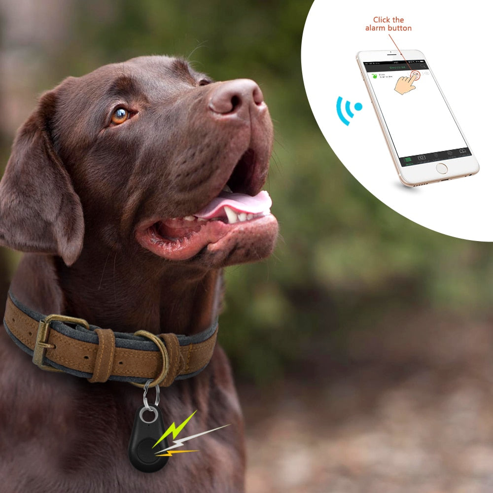 Pet Smart GPS Tracker Mini Anti-Lost Waterproof Bluetooth Locator Tracer - AllUkneed