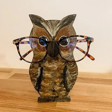 Wooden Animal Glasses Holder Stand - AllUkneed
