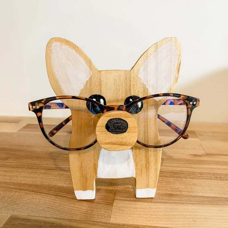 Wooden Animal Glasses Holder Stand - AllUkneed